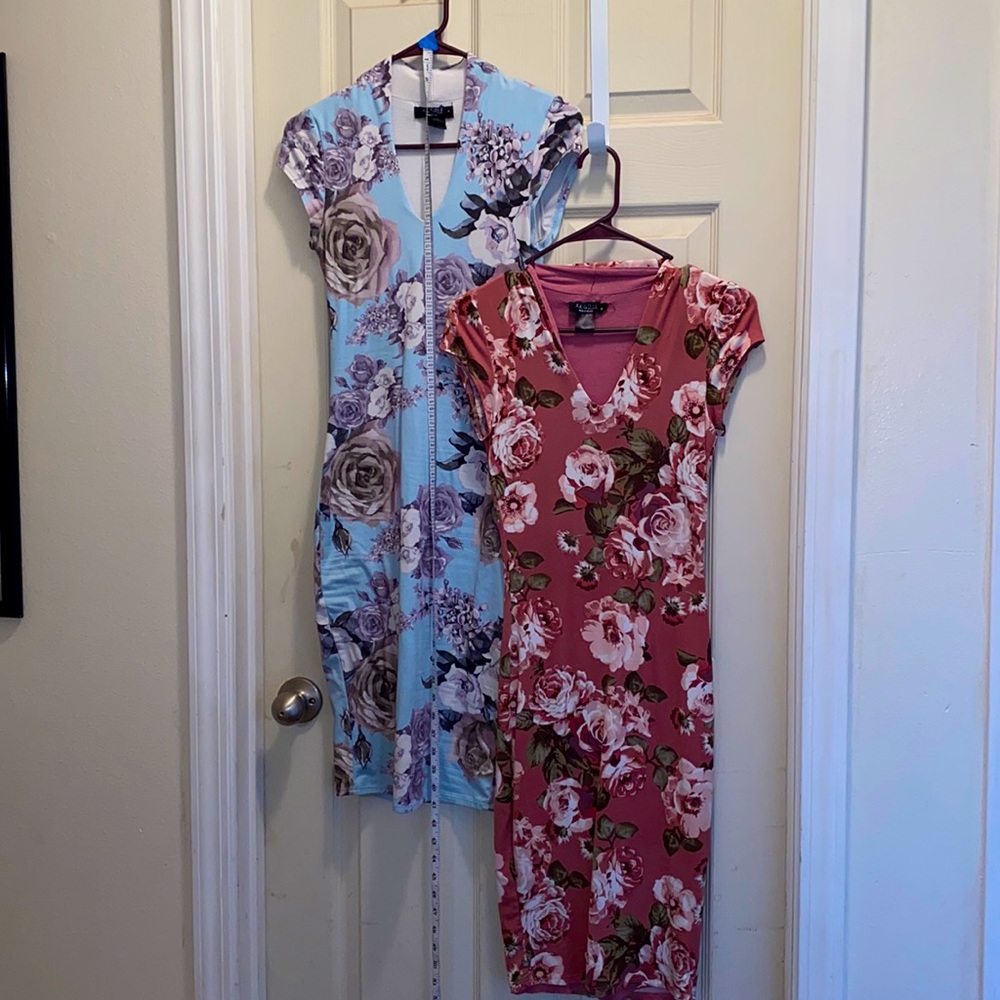 Joe and Elle Stretchy bodycon Dress 2-pack